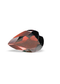 Design 16317: red garnet pear gems