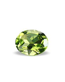 Design 16427: green peridot oval gems