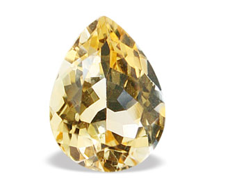 Design 16529: yellow citrine pear gems