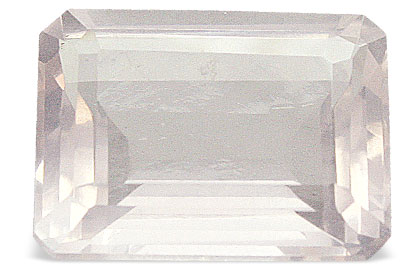 Design 16530: pink rose quartz rectangular gems