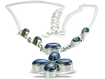 Design 14470: blue lapis lazuli necklaces