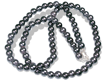 Design 146: black hematite necklaces