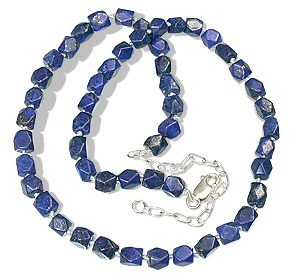 Design 1851: blue lapis lazuli necklaces