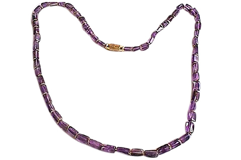 Design 21: purple amethyst necklaces