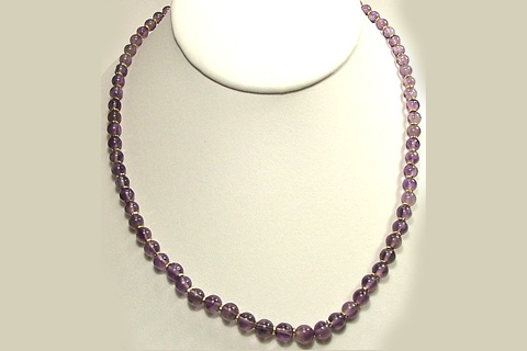 Design 24: purple amethyst necklaces