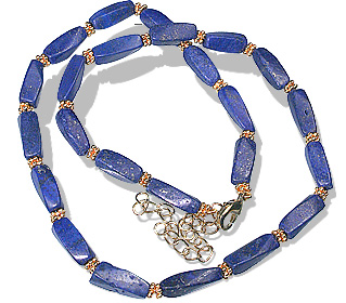 Design 39: blue lapis lazuli necklaces