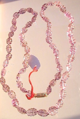 Design 453: Purple amethyst necklaces