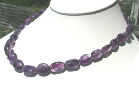 Design 47: purple amethyst necklaces