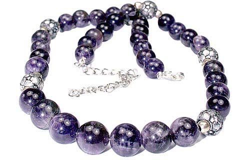 Design 5499: purple amethyst necklaces