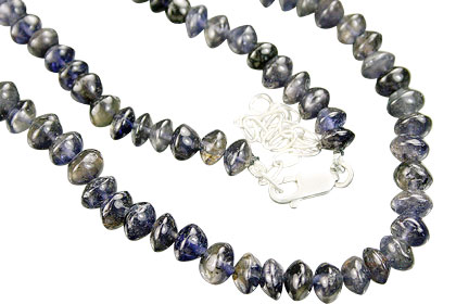 Design 567: blue iolite necklaces