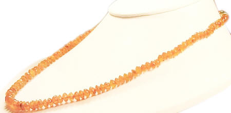Design 681: orange carnelian necklaces