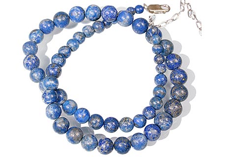 Design 7189: blue lapis lazuli necklaces