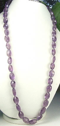 Design 7371: purple amethyst necklaces