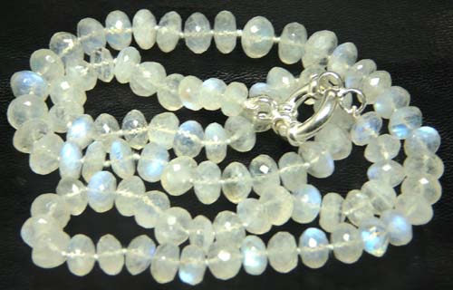Design 7572: white moonstone necklaces