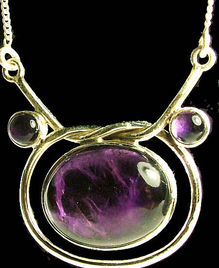 Design 761: purple amethyst necklaces