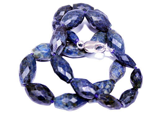 Design 7710: blue lapis lazuli necklaces