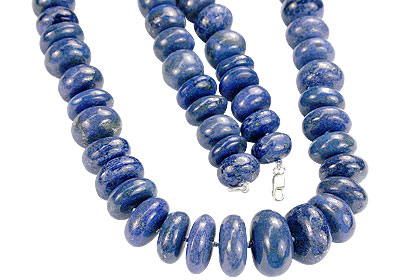 Design 8537: blue lapis lazuli necklaces