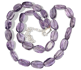 Design 862: purple amethyst necklaces