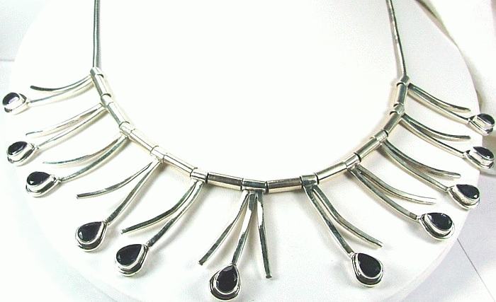 Design 970: blue iolite necklaces