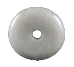 Design 1366: white quartz donut pendants