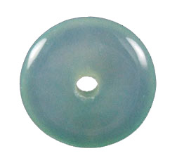 Design 1540: blue onyx donut pendants
