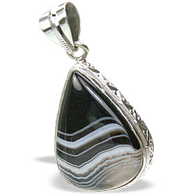 Design 15460: black onyx pendants