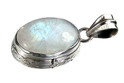 Design 15481: white moonstone pendants