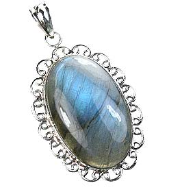 Design 15911: blue,green labradorite pendants