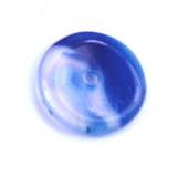 Design 1603: blue onyx donut pendants