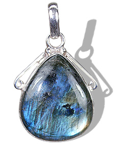Design 1688: blue,gray labradorite pendants