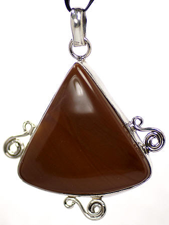 Design 17126: brown jasper pendants