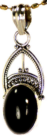 Design 17142: black onyx pendants