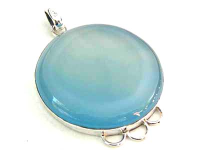 Design 1759: blue onyx pendants