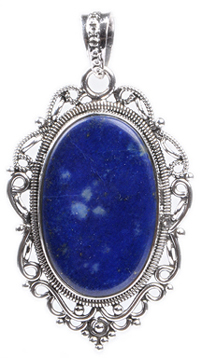Design 18350: blue lapis lazuli pendants