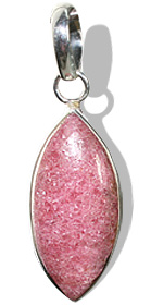 Design 1840: pink,red rhodonite pendants