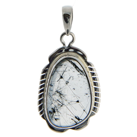 Design 18736: clear quartz pendants