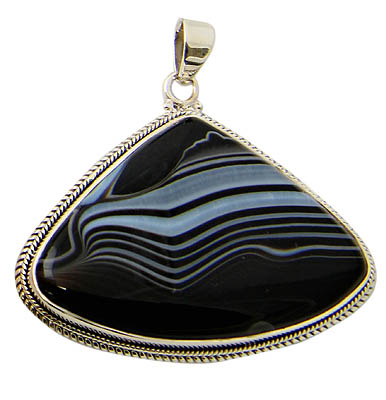 Design 21178: black onyx pendants