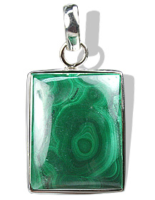 Design 3009: black,green malachite pendants