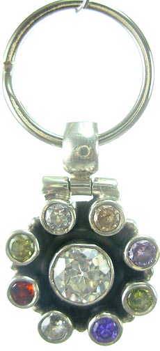 Design 5185: Multi cubic zirconia pets pendants