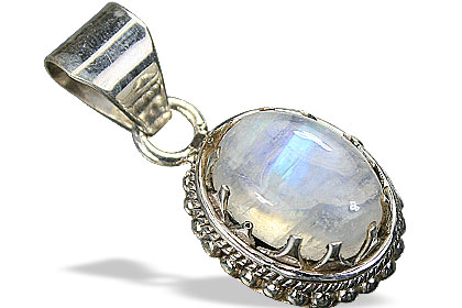 Design 6978: white moonstone pendants