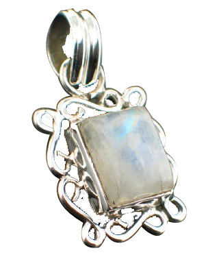 Design 6997: white moonstone mini pendants