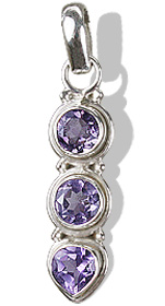 Design 746: purple amethyst pendants