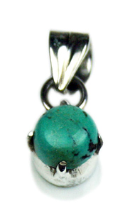 Design 7999: blue turquoise pendants