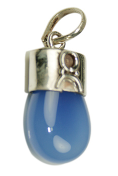 Design 8335: Blue opalite pendants