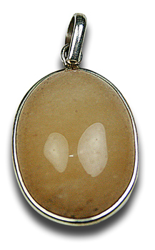 Design 8340: yellow onyx pendants