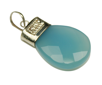 Design 8345: blue onyx pendants