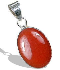Design 8353: red onyx classic pendants