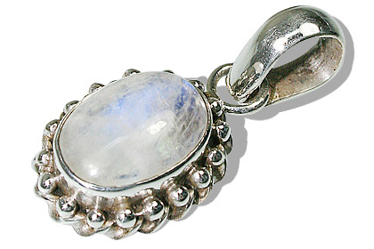 Design 8492: white moonstone pendants