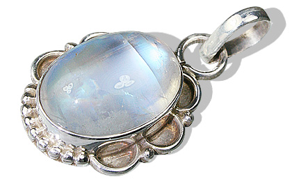 Design 8505: white moonstone pendants