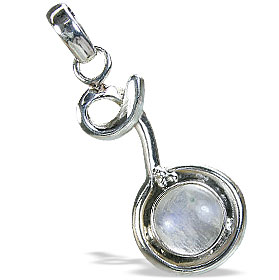 Design 8521: blue,white moonstone pendants
